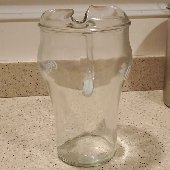 Coke Coca Cola Glass Pitcher 2 QT - Picture 4 of 6